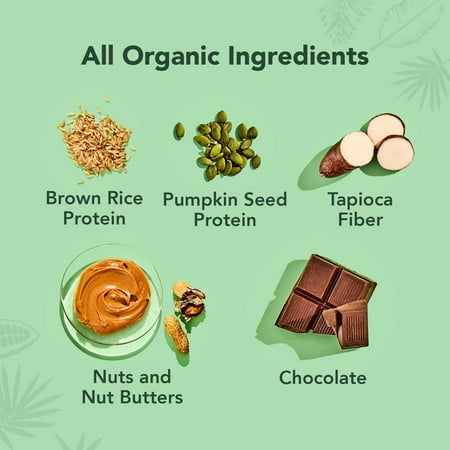 ALOHA, Plant Based Protein Bars, Peanut Butter & Cookie Dough Sampler (Pack of 12)