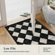 thumbnail image 5 of Alfombra Lahome Moroccan Trellis, 60 x 90 cm, antideslizante, negra, 5 of 9