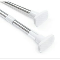 GOOHOCHY  70 CM Curtain Rods Shower Multifunctional Tension Towel