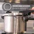 thumbnail image 3 of WHAMVOX 2Pcs Pressure Cooker Ring Silicone Transparent Pot Sealing Rings for Reliable Use, 3 of 8
