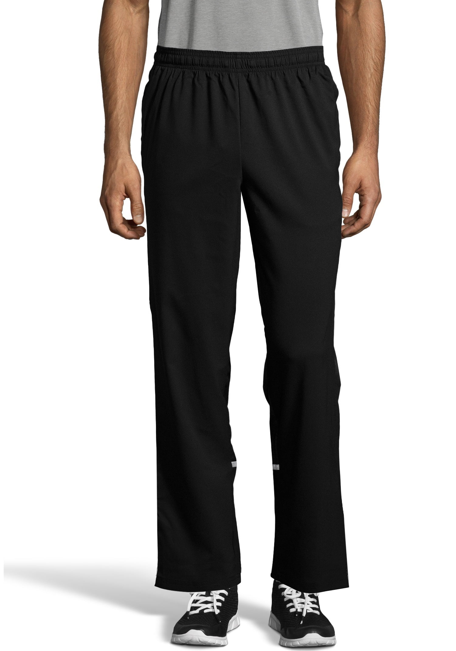Hanes Sport Men's and Big Men's Performance Running Pants, Up to Size ...