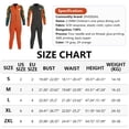 thumbnail image 2 of Soidarity Traje de buceo DIVE SAIL cuello elástico cálido mantenimiento 3 capas colorido impermeable bajo el agua playa jugando niños Deportes acuáticos Naranja SG, 2 of 6