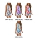 thumbnail image 4 of Guardurnaity Camiseta sin mangas con cuello y dobladillo retorcido con estampado teñido anudado para mujer Prendas para la parte del cuerpo Vino rojo S Guardurnaity AP001690-11, 4 of 6