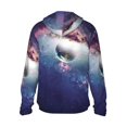 thumbnail image 2 of Picia Planets Stars And Galaxies Women's Men's UPF 50+ Sun Protection Hoodie Shirt Long Sleeve SPF Fishing Outdoor UV Hiking Lightweight Shirts-XX-Large, 2 of 9