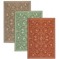 thumbnail image 2 of Plow & Hearth Veranda Scroll Indoor/Outdoor Rug, 5'3" x 7'6", 2 of 2