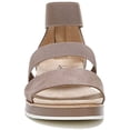 thumbnail image 5 of LifeStride Womens Zee Sport Sandal 7 Wide Mushroom Microfiber, 5 of 6