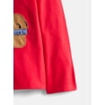 thumbnail image 3 of Wonder Nation Toddler Boys Interactive Graphic Tee with Long Sleeves, Sizes 12M-5T, 3 of 3