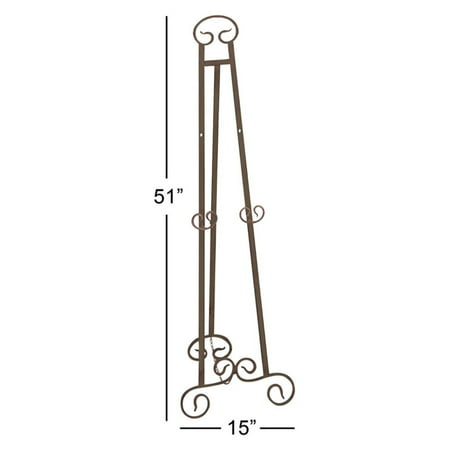 Metal Easel Adjustable To Display Important Photographs