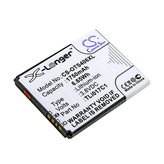 1750mAh TLi017C1 Battery for Jitterbug Flip 4043SJ