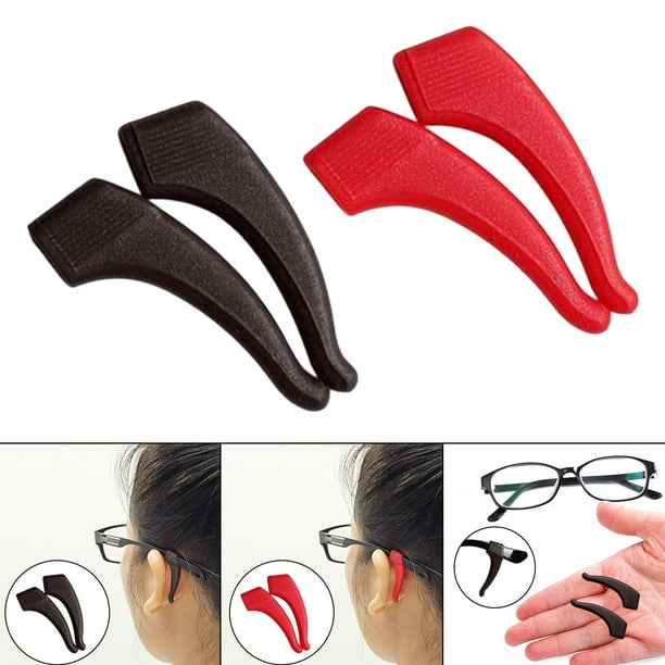 Ganchos antideslizantes Yinane para orejas de gafas retenedores ligeros antideslizantes