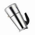 thumbnail image 2 of Yajisi Cafetera Moka de Acero Inoxidable 200ml / 6.76 oz Percolador Espresso, 2 of 9