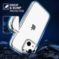 thumbnail image 4 of Phone Case Compatible with iPhone 13 Mini, Clear Case Non-Yellowing Protective Bumper Hard Back Cover for 5.4 Inch, 4 of 9