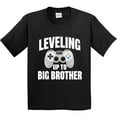 thumbnail image 3 of Inktastic Leveling Up to Big Brother Youth T-Shirt, 3 of 5