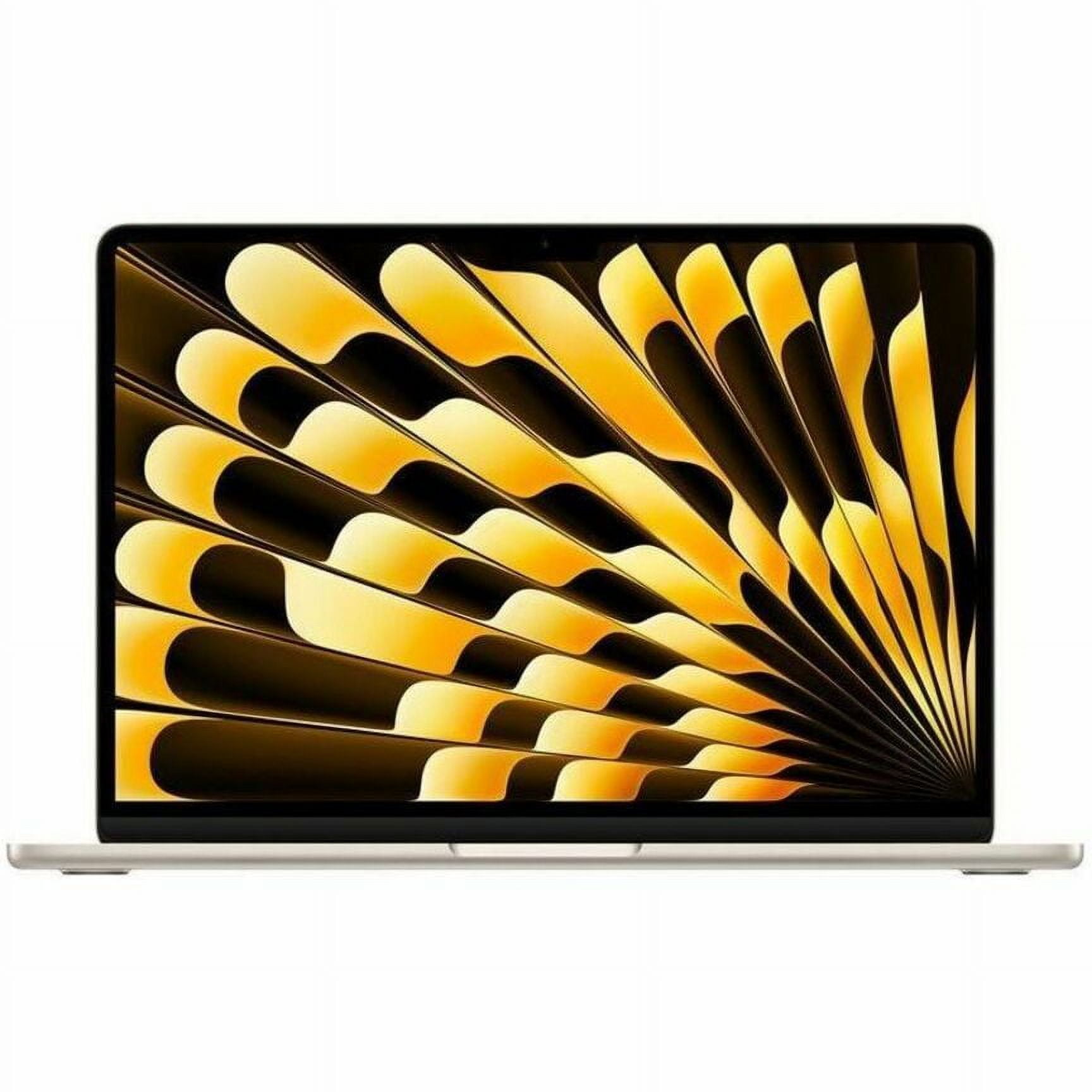 Apple MacBook Air Laptop, 15.3" Retina Display with Touch ID, Apple M3, 8GB RAM, 256GB SSD, macOS Sonoma, MRYR3LL/A