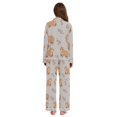 thumbnail image 3 of FORMRS Womens Pajama Set Long Sleeve Top and Pants with Pockets Soft Comfy Lounge Sleepwear, Sizes S-2XL, Cartoon Bear, 3 of 7
