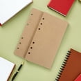 thumbnail image 1 of SKISUNO 160Pcs Binder Paper Refills Vintage Kraft Loose Leaf Paper for Notebook Planner Inserts, 1 of 6