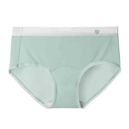 Under 10  Breathable Soft Stretch Panties  Belly Briefs  Comfortable Seamless  for Women  Daily Wear  Supportive  Cotton Blend  Tops for Women Plus Size | Green XL  Sopatenor