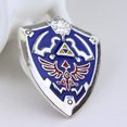 thumbnail image 2 of Pin - Pin Escudo Hylian - Broche - Escudo Hylian, 2 Piezas Astilla y Oro Tamaño 1.5   JM, 2 of 5