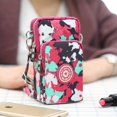 thumbnail image 1 of 1pc New Sports Wallet Mobile Phone Bag Shoulder Bag Handbag Coin Purse Retro Keychain Small Purse, 1 of 5