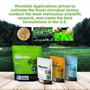Mikrobs Mikro-Root Fungi Bio-Fertilizer, 4 oz with Enhanced Root Management