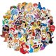 thumbnail image 1 of 10/25/50pcs Disney Princess Mix Cartoon Character Mickey Stickers Decal Skateboard Guitar Laptop Car Waterproof Sticker Kid Toy Gao Jinjia LED, 1 of 1