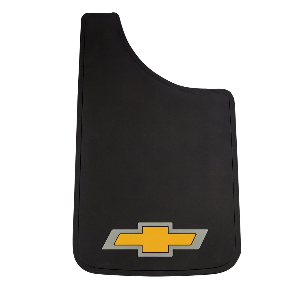 Chevy Gold Bowtie 11x19 Mud Guards