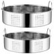 thumbnail image 1 of 2 cestas de vapor para cocinar al vapor, para carne, dim sum y mariscos., 1 of 6