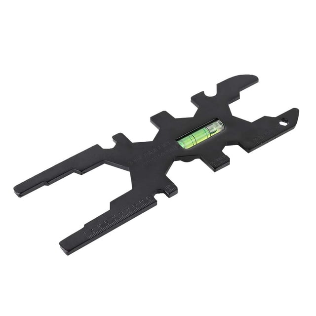 Llave de baño multifunción, herramienta para grifo, tubería de agua, color negro, para uso doméstico.