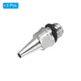 thumbnail image 3 of 3Pcs 0.5mm Air Brush Nozzle Only Brass Nozzle Replacement Parts Accessories for Air Brush Nozzle Art Craft, 3 of 5