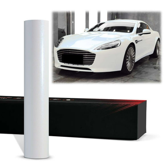 PET Galaxy Dust Gloss White Blue Chameleon Metallic Color Shift Color Change Vinyl Wrap Auto Car Sticker Decal Film Sheet Bubble Free Air Release Technology