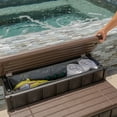 thumbnail image 5 of XtremepowerUS Hot Tub Steps With Storage, Spa Step, 36" Length, Camper/Deck Steps, Anti-Slip Brown, 5 of 11
