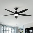thumbnail image 2 of Elegant and Contemporary XNGGNG 56-Inch Integrated LED Ceiling Fan with Black ABS Blade  Designed for Ambient Lighting and Efficient Air Circulation, 2 of 9