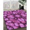 thumbnail image 2 of Ahgly Company Indoor Rectangle Patterned Medium Violet Red Pink Area Rugs, 2' x 3', 2 of 6