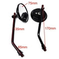 thumbnail image 1 of Motorcycle Rearview Mirror Universal Convex Rear View Mirrors Support 360° Rotation for Right-Hand Thread Motorcycle E-Bike, 1 of 7