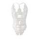 thumbnail image 2 of Gibobby Lencería de encaje Día de San Valentín Pijama sexy con transparente de encaje para mujer Lencería sexy(Blanco, G), 2 of 5