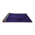 thumbnail image 2 of Ahgly Company Indoor Round Abstract Purple Modern Area Rugs, 7' Round, 2 of 4