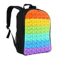thumbnail image 1 of Stylish Double Layer Backpack with Laptop Compartment & Mesh Pockets - Perfect for Kids & Teens!, 1 of 3