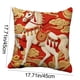 thumbnail image 2 of Estándares de Almohada Tamaño Estándar Algodón, 17.7x17.7 Pulgadas Cubiertas de Almohada Decorativas con Tela Suave, Estándares de Almohada con Cremallera Tamaño Estándar, Cremallera Oculta para la De, 2 of 7
