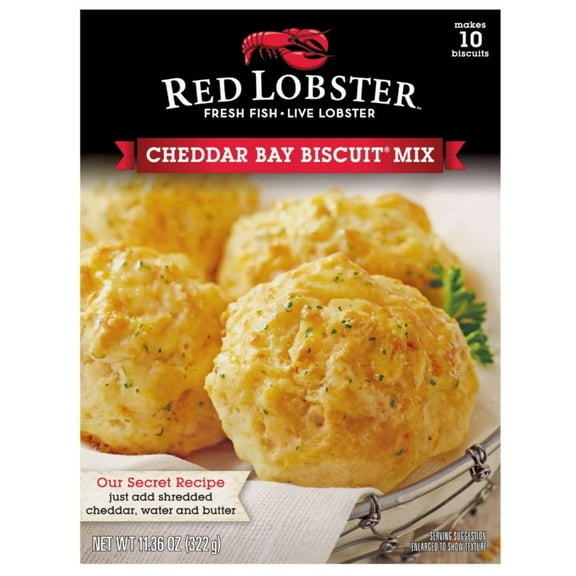 Red Lobster, Cheddar Bay Biscuit Mix , 11.36oz Box (2 Pack)