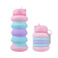thumbnail image 2 of Back to School Supplies Silicone Water Cup Foldable Outdoor Sporting Goods Portable Kettle Travel Mountaineering Water Bottle Water Cup School Supplies for Kids, 2 of 4