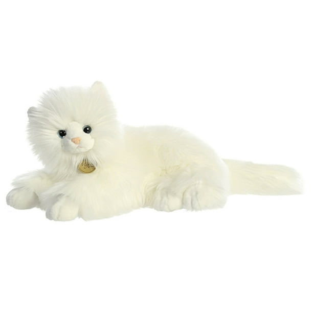 Aurora 26409 Miyoni 14" White Persian Cat Stuffed Animal - Walmart.com ...