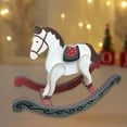 thumbnail image 1 of Christmas Rocking Horse Cute Ornaments for Indoor Outdoor Decorations Home, 1 of 8