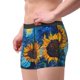 thumbnail image 2 of Fotbe Starry Night Sunflower Field Calzoncillos Tipo Boxer con Bolsa de Soporte Total para Hombre, X-Temp Fresco, Transpirable y de Secado Rápido-Medium, 2 of 5