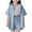 Summer Children Outfit Set-C442-Sky Blue, variant on 2Pcs Summer Outfits Set for Toddler Girls – Cute Flower Short Sleeve T-Shirt and Pants (Gift) Summer 2Pcs Gift Outfits Set Girls Summer Set 5-14 Years,9-10 Years