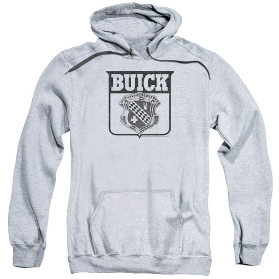 Buick 1946 Emblem Adult Pullover Hoodie Sweatshirt Athletic Heather