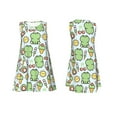 thumbnail image 7 of Pofeuu Frog With Sweet Print Women's Sleeveless Dress, Loose Fit Summer Dress, Casual Tank Dress for Women, 7 of 7