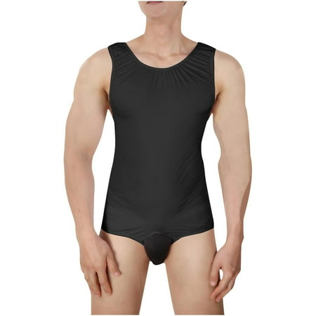 jovati Mens Exposed Buttocks Sexy Underwear Sexy Vest Comrades Hip