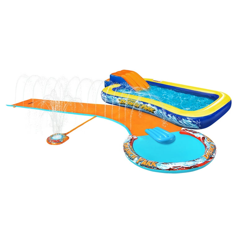 Banzai Aqua Drench 3-in-1 Splash Park for Outdoor Summer Fun Ages