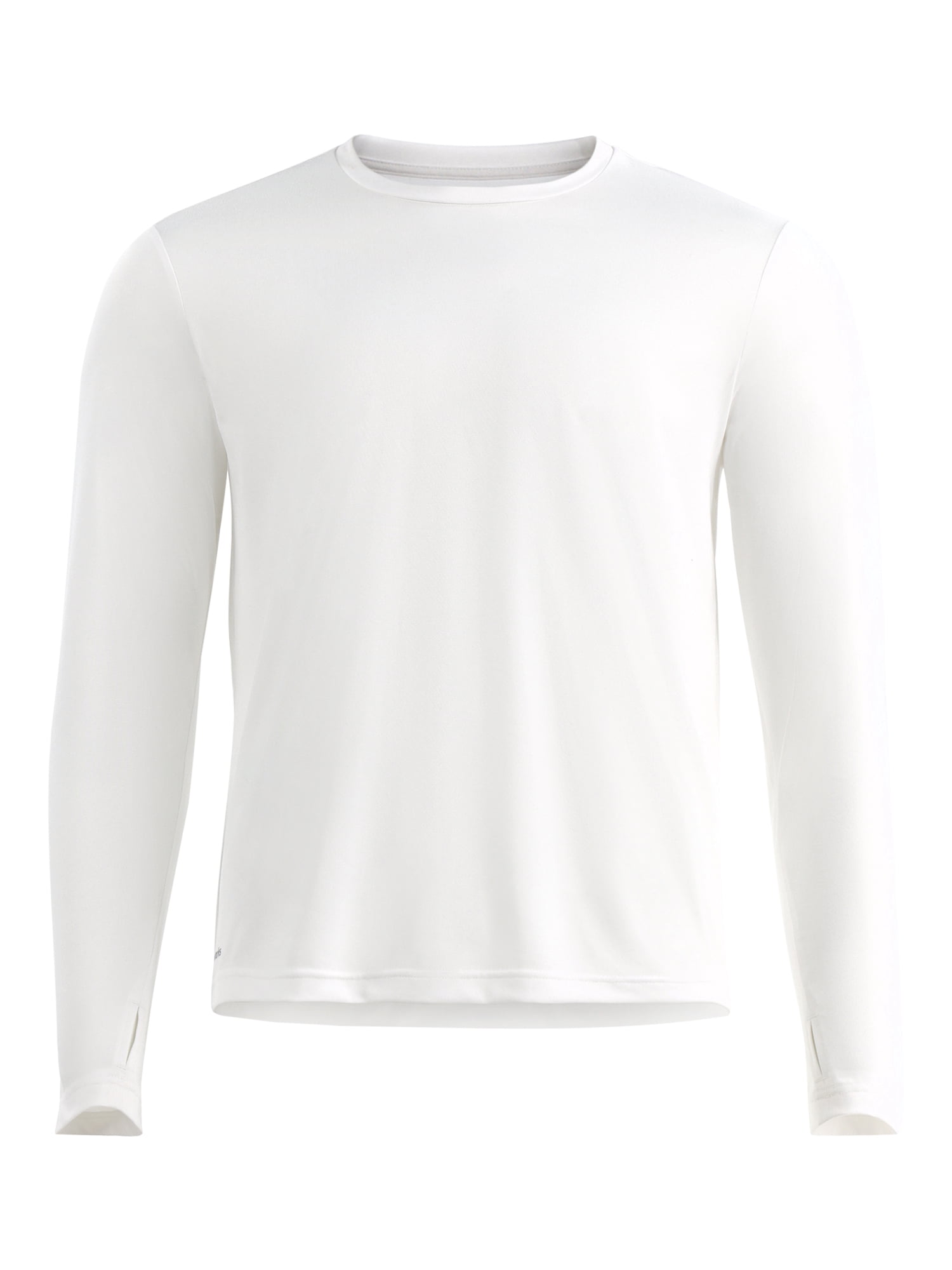 Athletic Works Men's Jersey Tee with Long Sleeves, Sizes XS-5XL