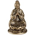 thumbnail image 1 of Adorno de latón de Avalokitesvara para el hogar, decoración de Avalokitesvara, estatua Retro de Quan Yin, 1 of 6